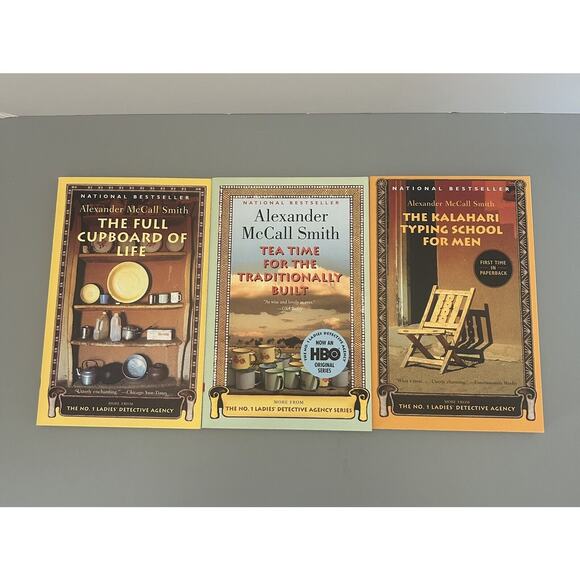 No. 1 Ladies Detective Agency by Alexander McCall Smith Paperback Book Lot of 3 - Picture 1 of 11